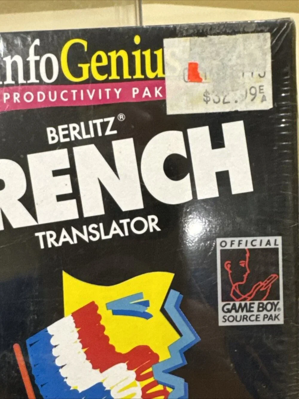 French Translator Berlitz (Nintendo Game Boy Gameboy) NEW Sealed